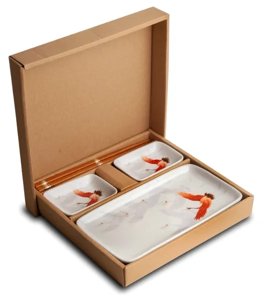 Zestaw do sushi Crane żurawie, 6 elementów - Emro Aziatica zdjęcie 2