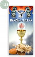 BOŻE CIAŁO Baner Plandeka 200x100 cm dekoracja