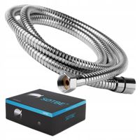 Wąż prysznicowy natryskowy pleciony do baterii słuchawki chromowany SOTBE