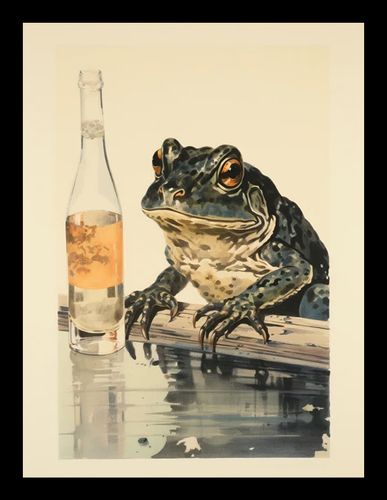 Plakat 15x20cm Refleksje Błotniaka na Arena.pl