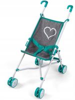 WÓZEK DLA LALEK PARASOLKA SPACERÓWKA DLA LALKI LEKKI SOLIDNY