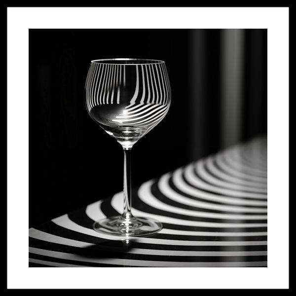 Plakat 50x50cm Refleksje nad Szkłem zdjęcie 3