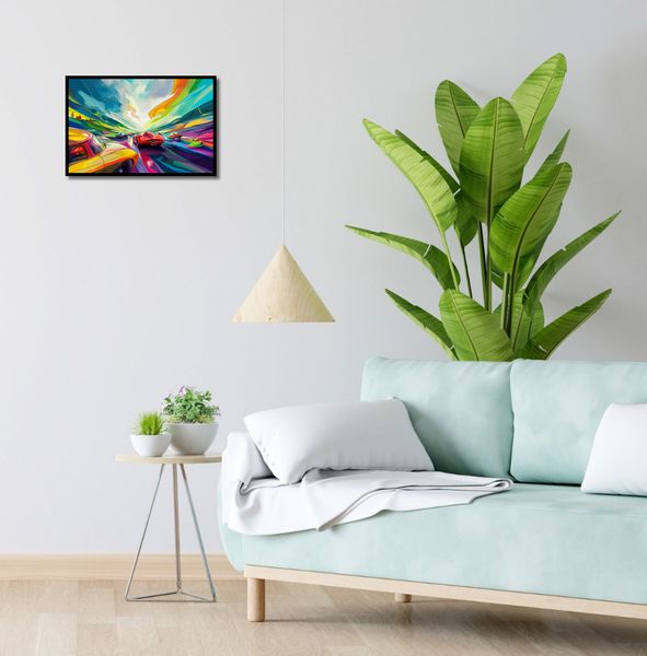 Plakat 45x30cm Wyścig Przy Barwach zdjęcie 4