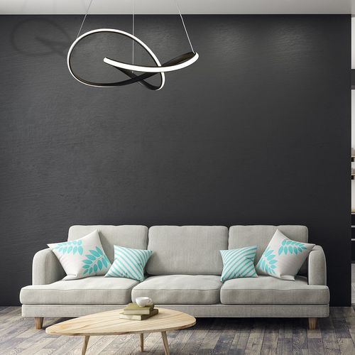 LAMPA WISZĄCA CAPPIO BLACK 36W LED na Arena.pl