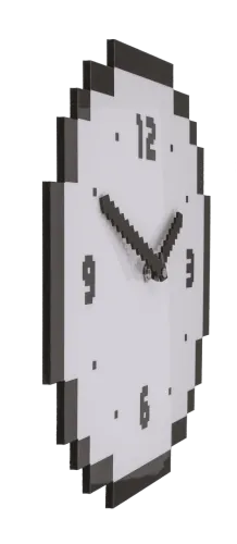 Zegar Ścienny Pixel Retro dla Miłośników Gier na Arena.pl