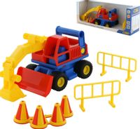 WADER 37701 KOPARKA GUMOWE KOŁA + AKCESORIA BUDOWLANE