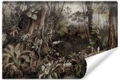 Fototapeta Ścienna Abstrakcyjna DŻUNGLA Styl Vintage 450cm x 300cm