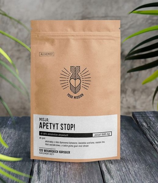 MISJA: Apetyt STOP! 120 kaps. na hamowanie apetytu Alchemist zdjęcie 4