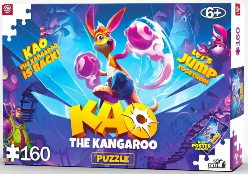Puzzle 160 Kangurek Kao - Kao is back zdjęcie 1