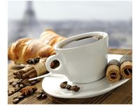 60X50CM ROMANTYCZNE ŚNIADANIE OBRAZ ŚCIAN DREWNIANE