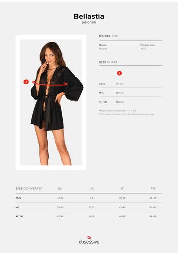 bellastia peniuar xl/2xl na Arena.pl