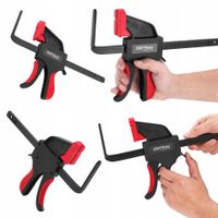 Ścisk Zacisk do Mocowania Prowadnic 70x300 mm Kraft&Dele