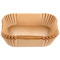 100x Wkład Air Fryer Frytkownicy Beztłuszczowej Papierowy do Pieczenia 19cm