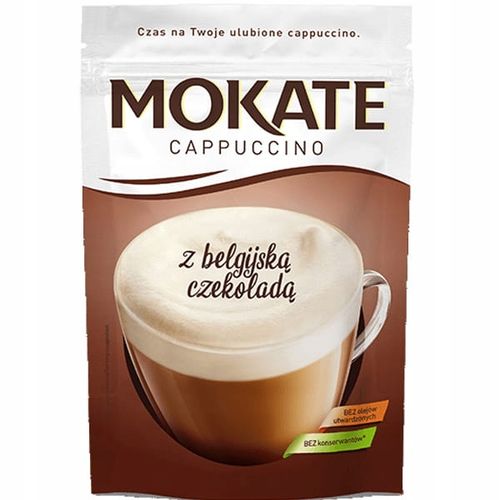 Kawa Cappuccino Belgijska Czekolada Puszysta Pianka Mokate 110g x20 na Arena.pl