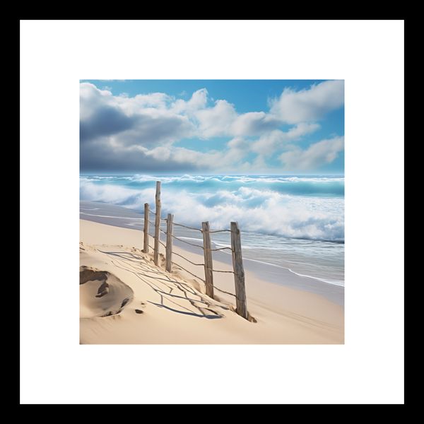 Plakat 20x20cm Szepty Oceanu zdjęcie 3