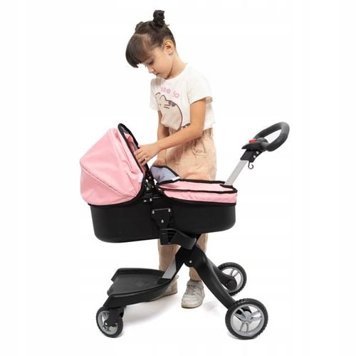 Nowoczesny stylowy wózek dla lalek głęboki gondola Starli na Arena.pl