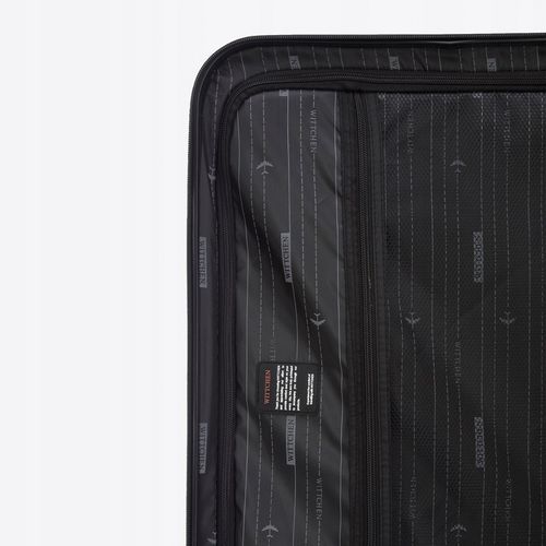 WITTCHEN duża walizka z ABS-u żebrowana czarna na Arena.pl