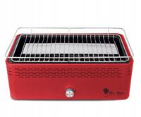 Duży AUTOMATYCZNY GRILL WĘGLOWY BEZDYMNY Dla 4-6 Osób Na Balkon Taras