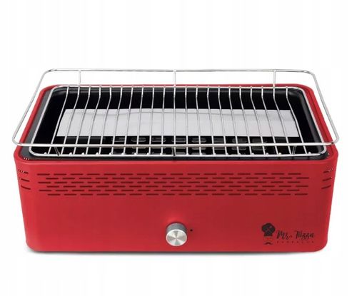 Duży AUTOMATYCZNY GRILL WĘGLOWY BEZDYMNY Dla 4-6 Osób Na Balkon Taras na Arena.pl