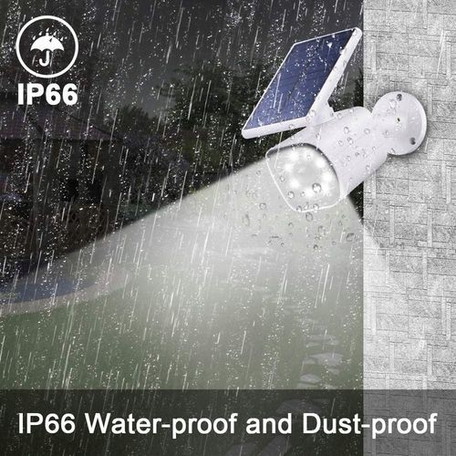 Solarna atrapa kamery, migająca dioda, czujnik ruchu, LED SOL1800S na Arena.pl