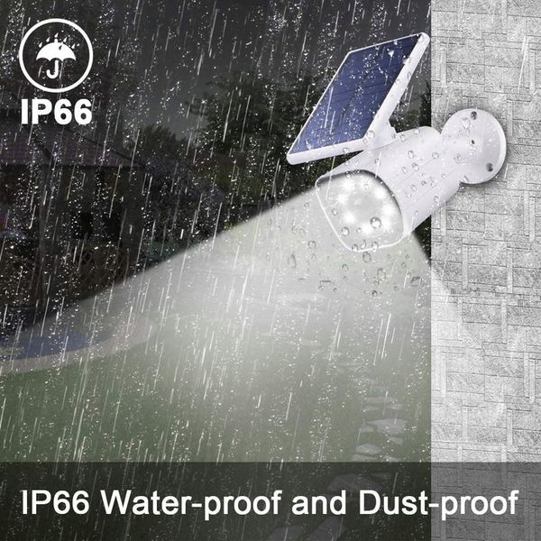 Solarna atrapa kamery, migająca dioda, czujnik ruchu, LED SOL1800S zdjęcie 7