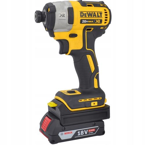 ADAPTER PRZEJŚCIÓWKA Z BATERI BOSCH 18V NA NARZĘDZIA DEWALT XR 18V na Arena.pl