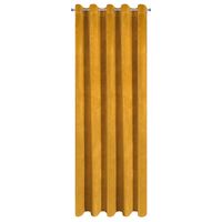 Zasłona na przelotkach VILLA 140x250 musztardowa