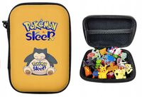 Pudełko SNORLAX Etui Pokemon Opakowanie 24 Pokemony Figurki Figurka Pikachu