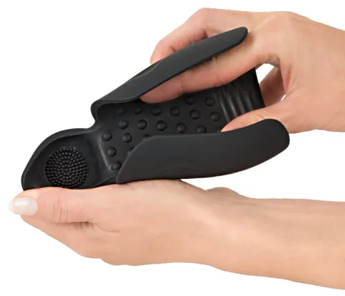 rebel intymna maszyna podgrzewająca 7 trybow wibracji czarna 15cm na Arena.pl