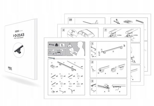 Bagażnik dachowy aluminiowy do Ford S-max MPV 2006-2015 na Arena.pl
