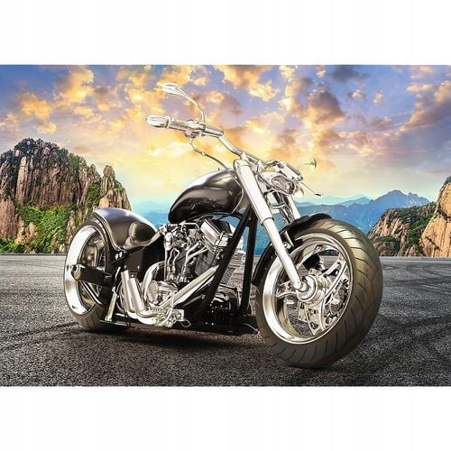 puzzle 500 czarny motocykl 37384 na Arena.pl