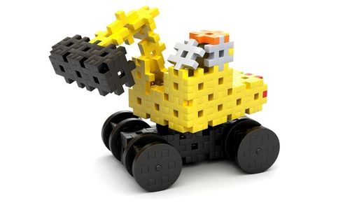 Klocki Meli Basic maszyny budowlane 4w1 - mini wafle na Arena.pl