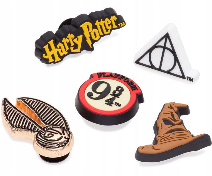 Przypinki Crocs Jibbitz Do Butów Harry Potter 5Pc zdjęcie 1