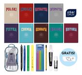 Wyprawka szkolna klasy 4-8 zeszyty przedmiotowe tematyczne Interdruk 19elem