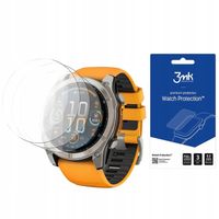 3x Szkło ochronne hybrydowe do Garmin Fenix 8 Amoled 47mm, 3MK, szybka