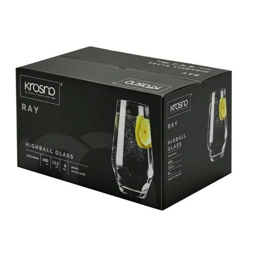 Szklanki long drink Ray 450 / 490 ml A'6 na Arena.pl