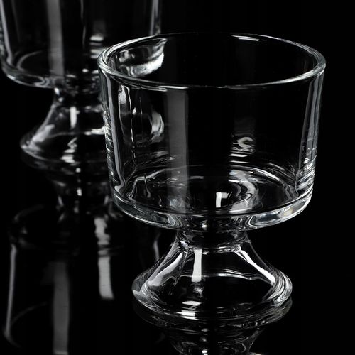 PUCHARKI DO DESERÓW 280ml POJEMNIK NA DESERKI DESERY PUCHAREK LODY KOMPLET na Arena.pl