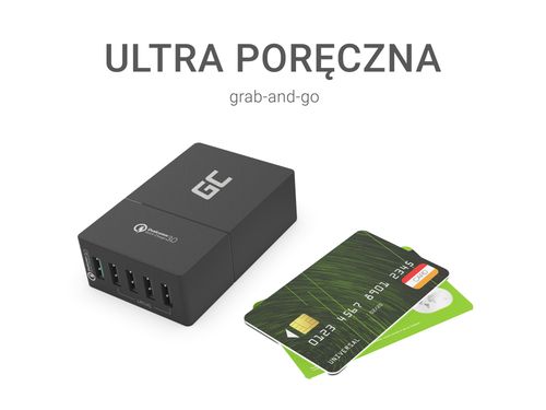 Green Cell Ładowarka 5xUSB Quick Charge 3.0 na Arena.pl