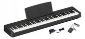 Yamaha P-145 B Pianino cyfrowe Przenośne Następca P-45 + Zasilacz + Pedał