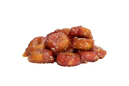 Przysmaki dla psa bajgle z kurczakiem, jagnięciną i białym sezamem 80g na Arena.pl