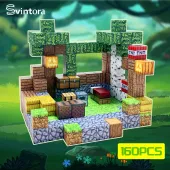 Svintora Magnetyczne Klocki 160 el. - Mine World