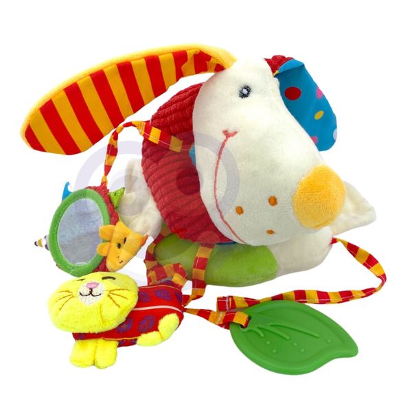 WOOPIE BABY Miękka Zawieszka Spirala do Wózka Łóżeczka Piesek Edukacyjna zdjęcie 20