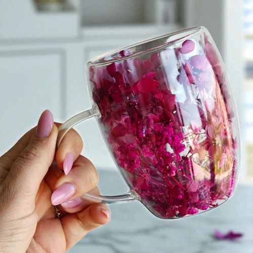 szklanka termiczna z kwiatami w środku 300ml 1szt szk192 na Arena.pl