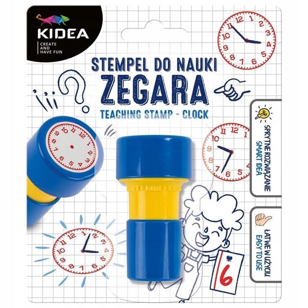 STEMPEL DO NAUKI ZEGARA KIDEA 4383 zdjęcie 1