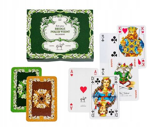 Karty podwójne, liście dębu. Piatnik na Arena.pl