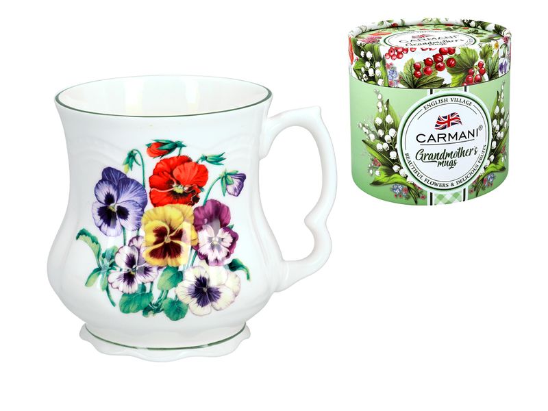 Kubek Babuni - Bratki (CARMANI) zdjęcie 1