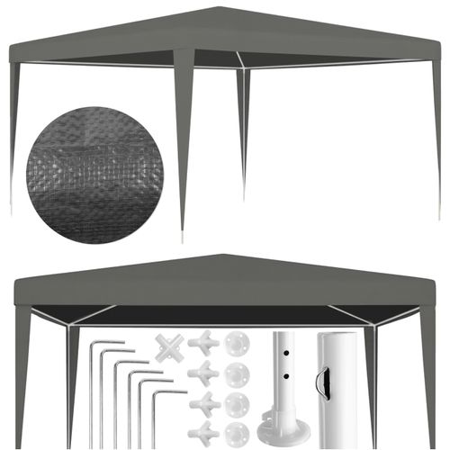 Namiot Ogrodowy Pawilon Handlowy Dach 3x3 M SZARY na Arena.pl