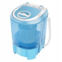 Pralka turystyczna wirnikowa z wirówką mini przenośna MANTA WH128 3,8 kg