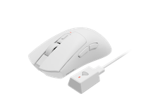 Genesis Gaming Mouse | Zircon 880 Pro 8k | Wireless | 2.4GHz, Bluetooth | White