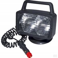 Lampa robocza na magnes Twin Beam, 3000,żarówki H3